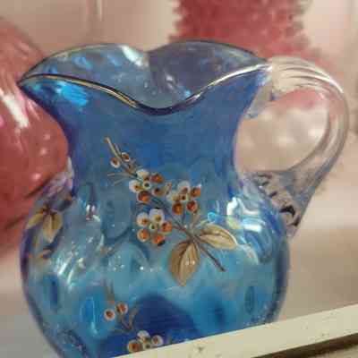 Inverted Thumbprint Cream Pitcher
