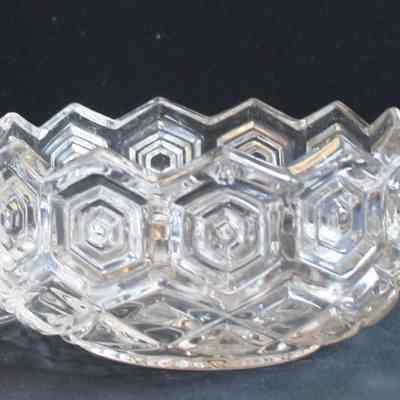 Hexagonal Bullseye Bowl