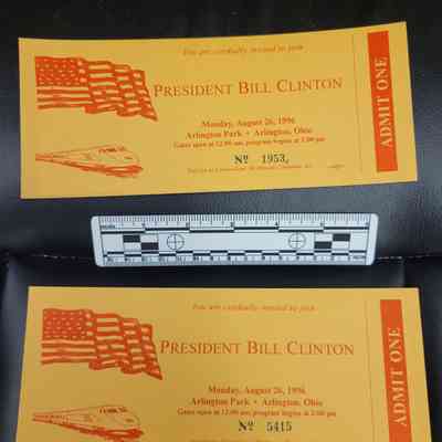 Clinton Arlington Visit Tickets