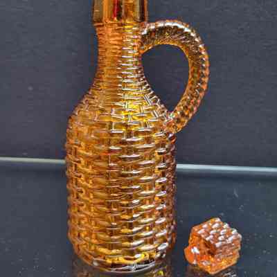 Basketweave Cruet