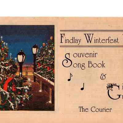Findlay Winterfest Song Book, 1989