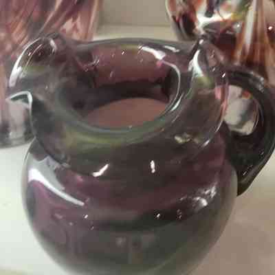 Deep Amethyst Cream Pitcher