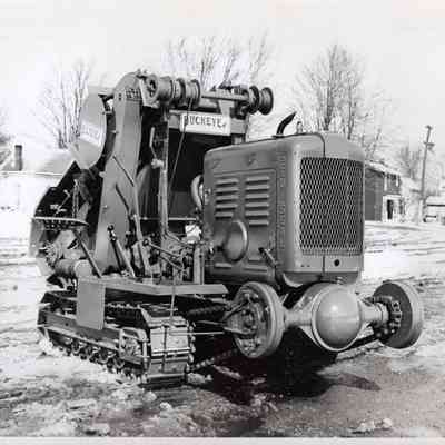 buckeye Traction Ditcher Co machniery