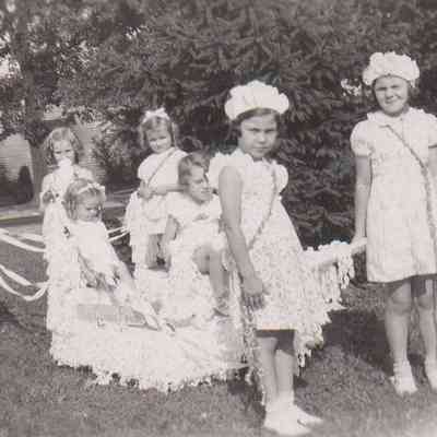 C.T. Parade Girls in White, 1938