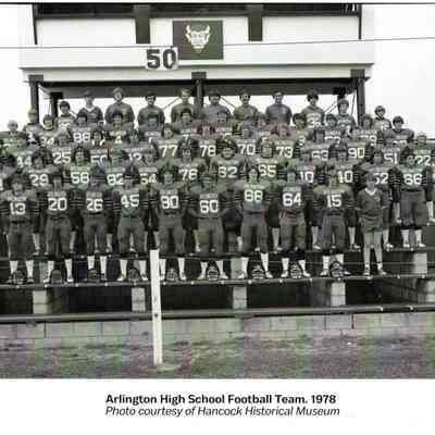Arlington Varsity Football, 1978
