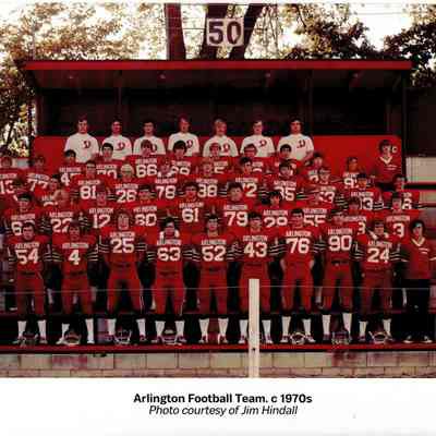 Arlington High School Football c.1970