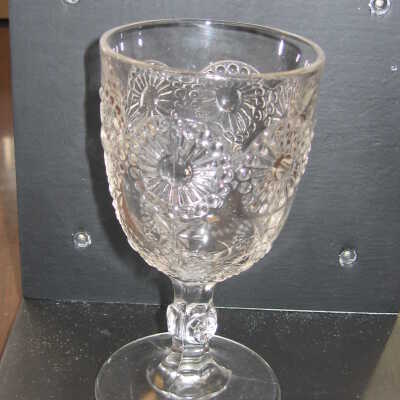 Beaded Rosette Goblet