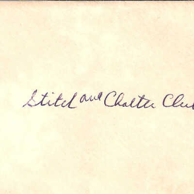Stitch & Chatter Club of Arlington