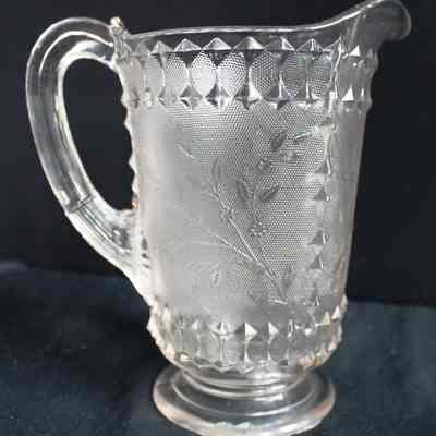 Stippled Forget Me Not Water Pitcher
