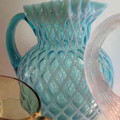 Blue Diamond Pitcher