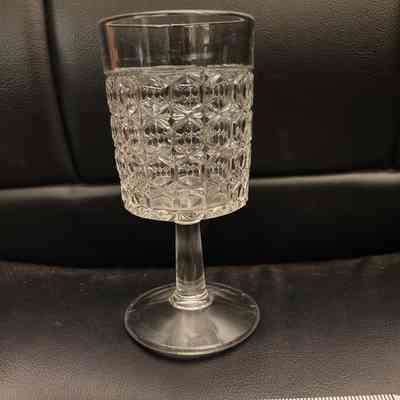 Prince Albert Pattern Goblet