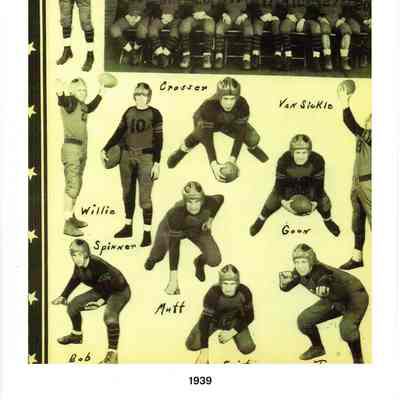 Arlington Varsity Football, 1939