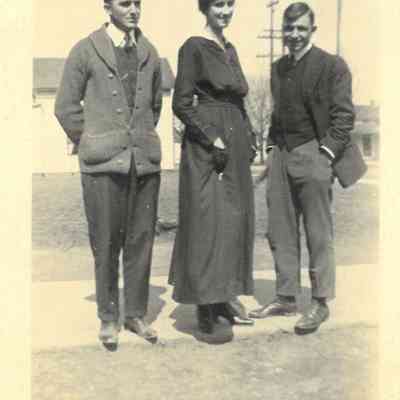 Charley Orwick Helen Crafts and Claude Neiswander