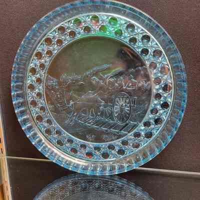 Balky Mule Currier & Ives Plate