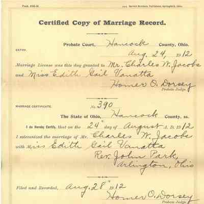 Marriage Record