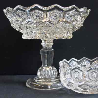 Compote Hexagonal Bullseye