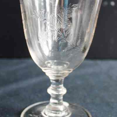 Goblet Fern Sprig Pattern