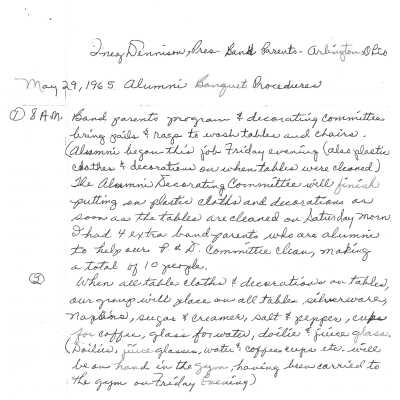 Arlington Archival Items