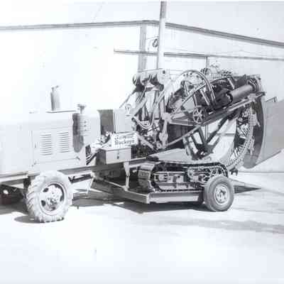 Buckeye Traction Ditcher Co Machinery