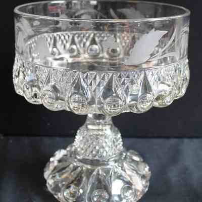 Bullseye With Diamond Compote