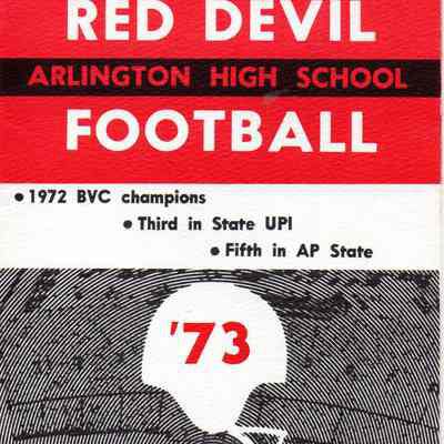 Arlington Football Flyer, 1973