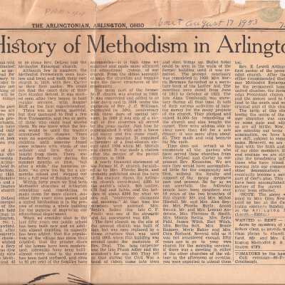 History of Methodism in Arlington