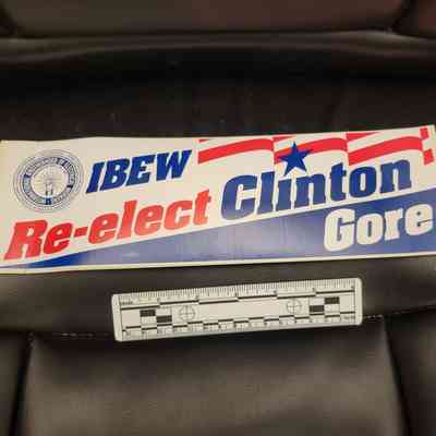 Clinton Gore Bumper Sticker