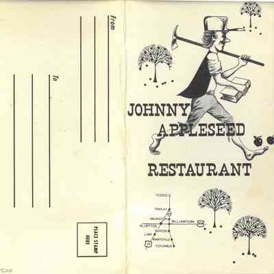 Johnny Appleseed Restaurant Menu