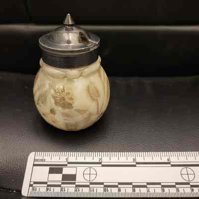 Onyx Mustard pot