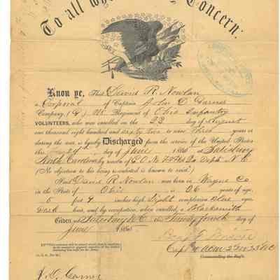 David R Nowlan Discharge