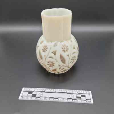 Silver white Celery Vase