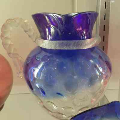 Blurina Inverted Thumbprint Pitcher