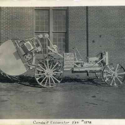 Buckeye Traction Ditcher Co Machinery