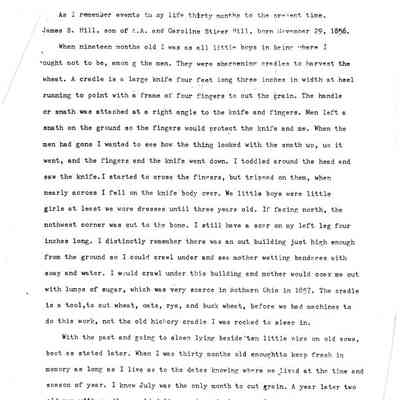 James B. Hill Biography