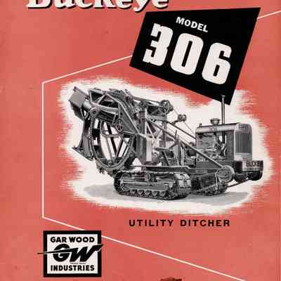 Buckeye Model 306 Utility Ditcher