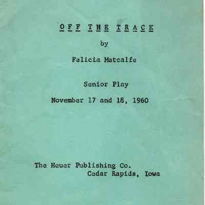 Off The Trace, Play, 1960
