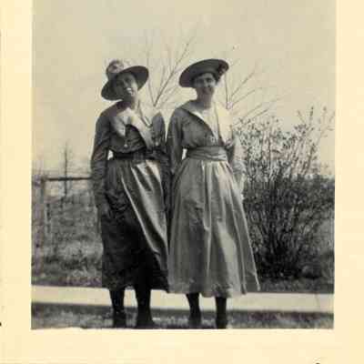 Inez Hindall Steinman and Fairy Hindall Lazenbee