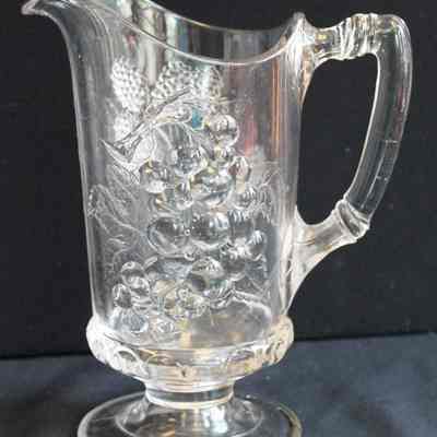 Loganberry & Grape Pattern Pitcher