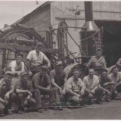 Buckeye Traction Ditcher Restoration Crew