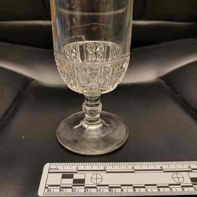 Six Panel Fine cut Goblet