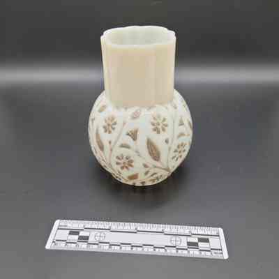 Silver Onyx Celery Vase