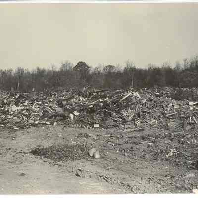 Tornado debris clean up
