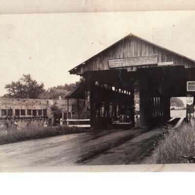 Wooden Covered Bridge