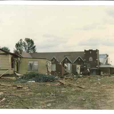 Tornado damage