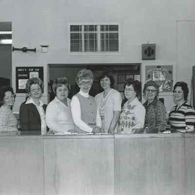 Library Staff 1976-1977