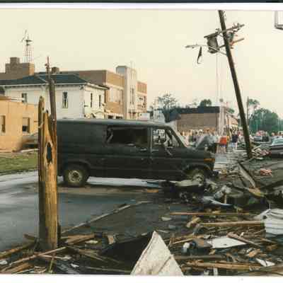 Tornado damage