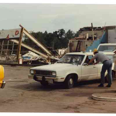 Tornado damage