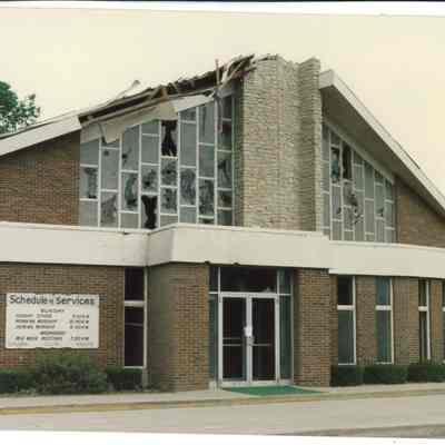 Tornado damage