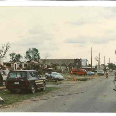Tornado damage