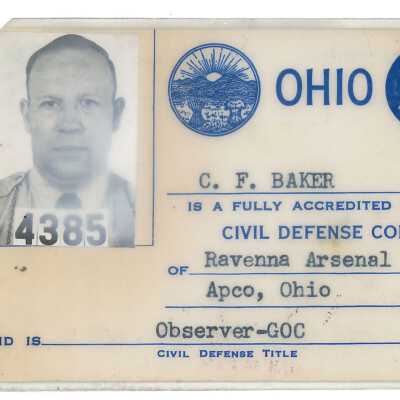 Ohio Civil Defense Corps Badge